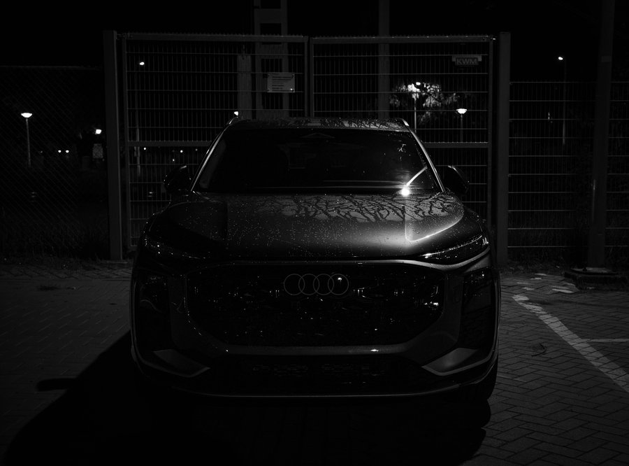Audi at the gate